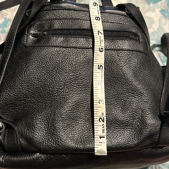 VINTAGE Harley Davidson Leather Backpack,  Genuine Leather With Logo - Picture 6 of 16